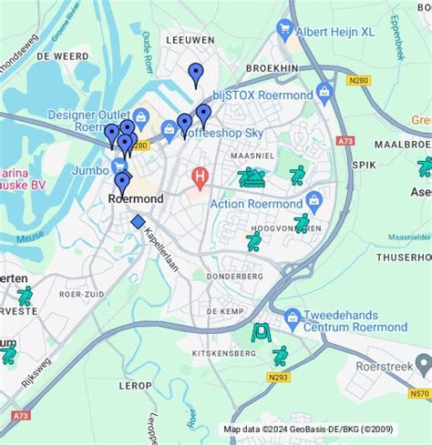 roermond outlet google maps